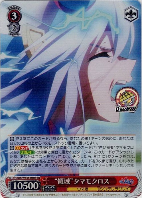 “領域”タマモクロス(UMA/W134-060S) -アニメ『ウマ娘 シンデレラグレイ』 レアリティ：SR